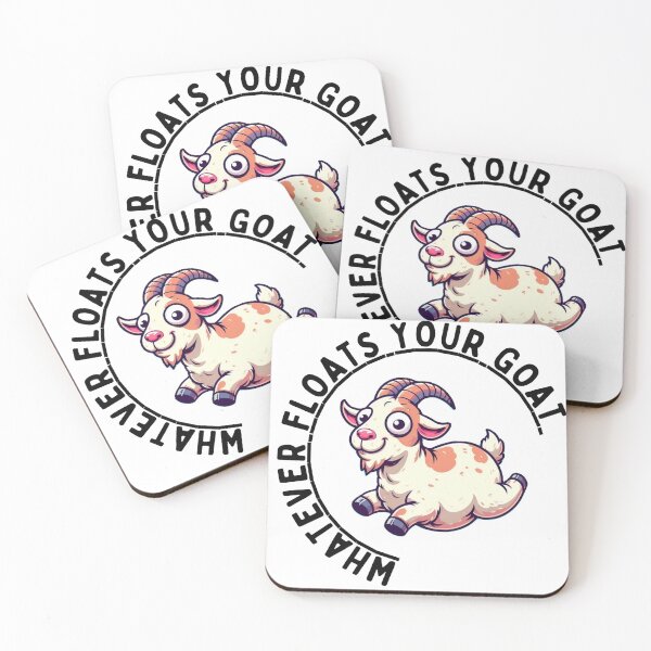 Item preview, Whatever Floats Your Goat designed and sold by MarElfArtelier.