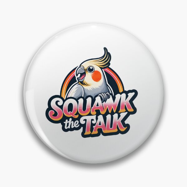 Aperçu de l'œuvre Calopsitte drôle - Squawk the Talk créée et vendue par objectiveuno.