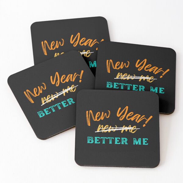Item preview, New Year Better Me designed and sold by GoldenPearPress.