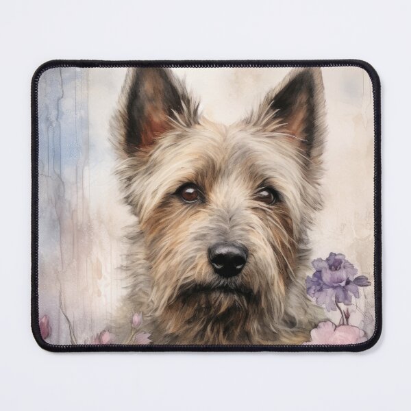 Item preview, Berger Picard dog art in old retro vintage style designed and sold by WallyPink.