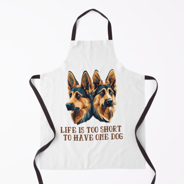 Item preview, Life is too short to have one dog German Shepherd designed and sold by CyberArtistOne.