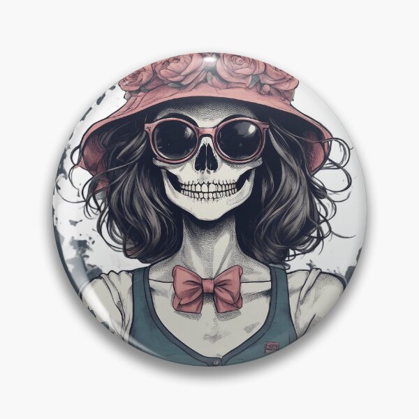 Item preview, Preppy skeleton girl designed and sold by DarkHues.