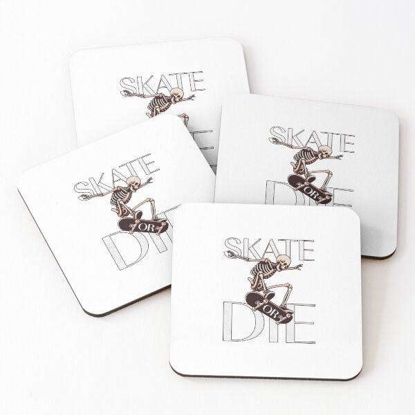 Item preview, Skull Skates - Skate or Die Skeleton  designed and sold by revsdesign.