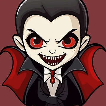 Artwork thumbnail, Pale evil vampire by StickerLab4