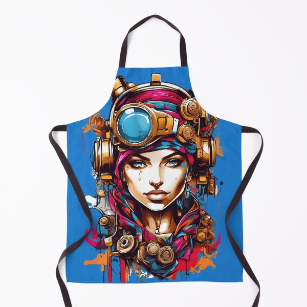 Item preview, Visionary Explorer: Steampunk Adventurer in Technicolor Dreams designed and sold by ArtComixHaven.
