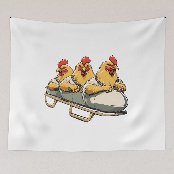 Item preview, Chicken Thuggets Bobsleigh designed and sold by ChickenThuggets.