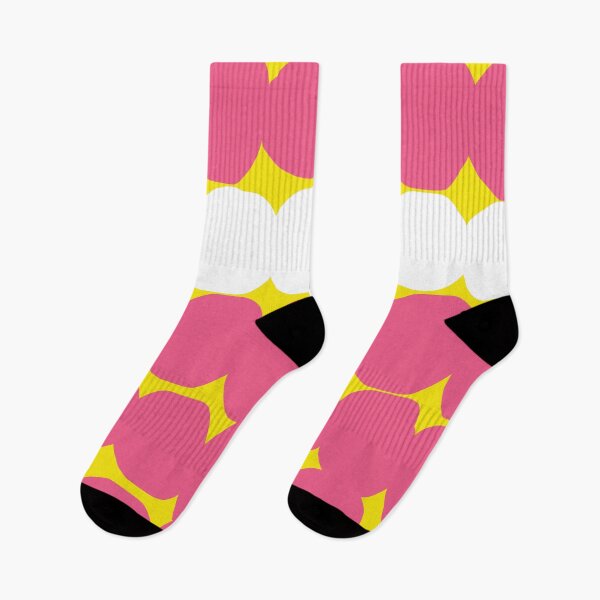 Item preview, Iconic Vintage Bubbly Finnish Pattern in Pink and Yellow designed and sold by Deutschic.