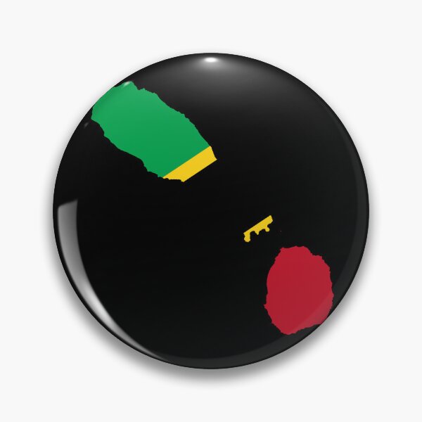 Item preview, Flag Map of Saint Kitts and Nevis designed and sold by feether-store.