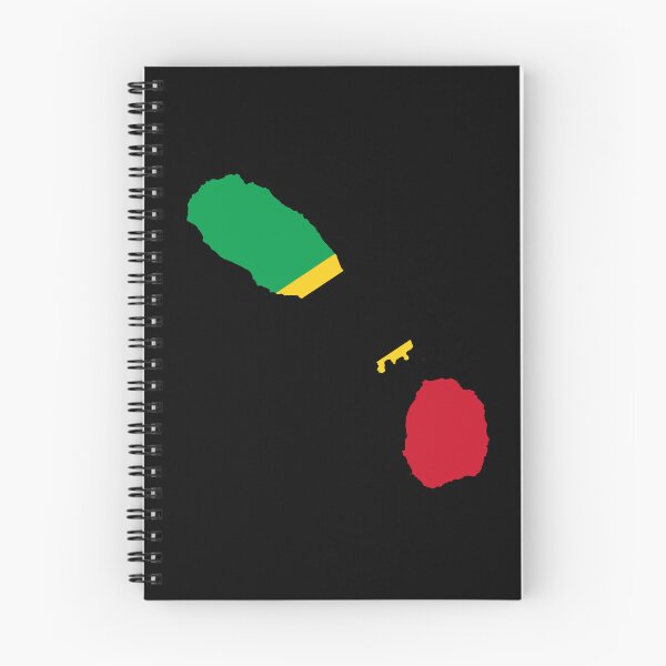 Item preview, Flag Map of Saint Kitts and Nevis designed and sold by feether-store.