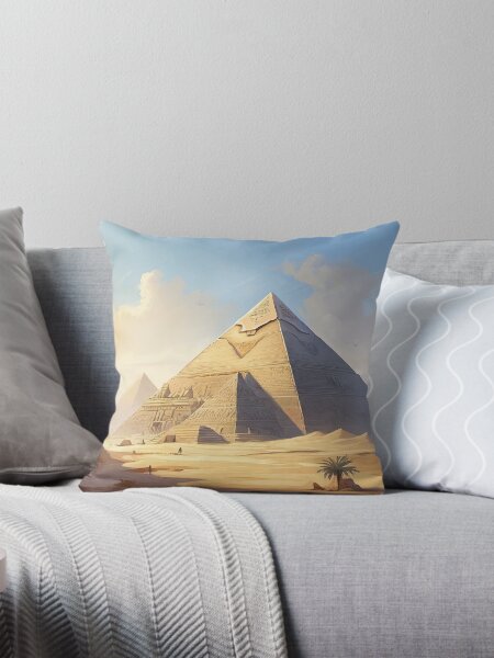 Artikel-Vorschau von Gizeh-Pyramide im Clip-Art-Stil, designt und verkauft von artofuniverse.