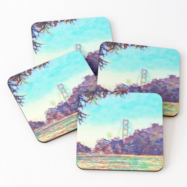 Item preview, Golden Gate Bridge, seen from Fort Baker designed and sold by Robots Sans Coulottes.