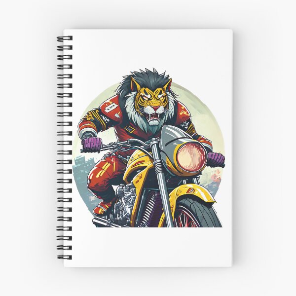 Item preview, Lion riding a Motorcycle designed and sold by BADESIGNZZ.