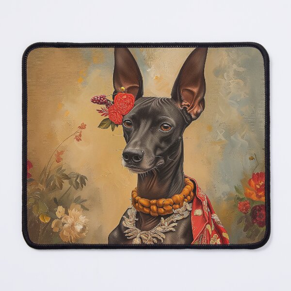Item preview, Xoloitzcuintli Folk Art Dog designed and sold by Nola Lee Kelsey.
