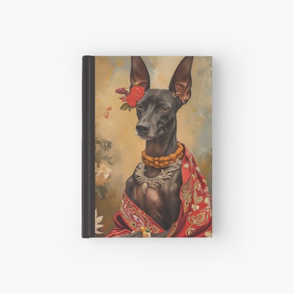 Item preview, Xoloitzcuintli Folk Art Dog designed and sold by Nola Lee Kelsey.