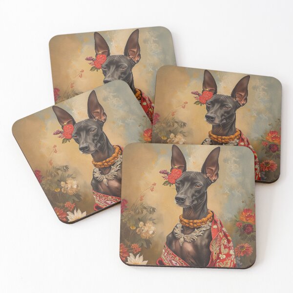 Item preview, Xoloitzcuintli Folk Art Dog designed and sold by Nola Lee Kelsey.