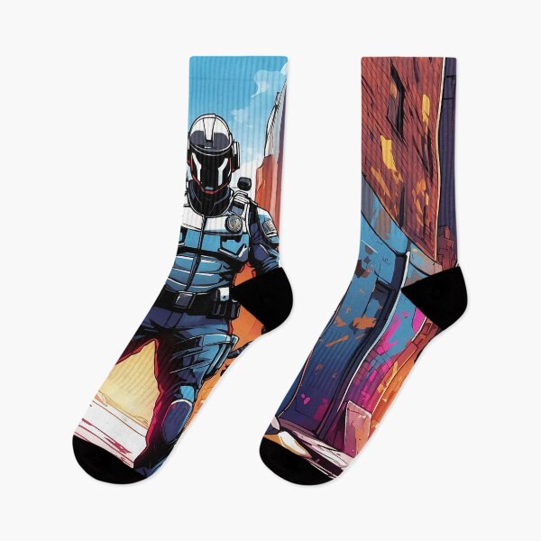 Item preview, Urban Sentinel: Guardian of the Futuristic Metropolis designed and sold by ArtComixHaven.