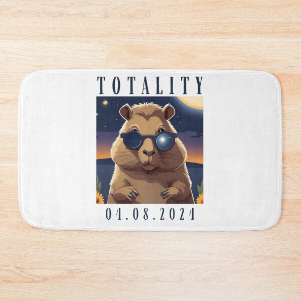 Item preview, Solar Eclipse Watching Capybara Totality April 8, 2024 designed and sold by gillys.