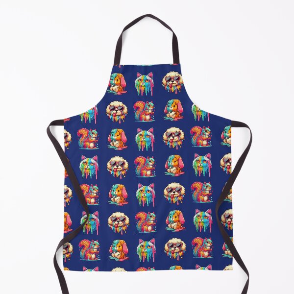 Item preview, Colorful melting animals pack 1 designed and sold by ShreefelDesigns.