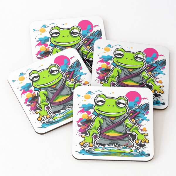 Item preview, Frogscape Wonders: Artistic Amphibian Delights(2) designed and sold by CoolEnthusias.