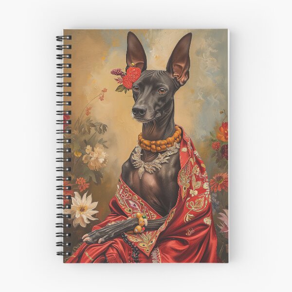 Item preview, Xoloitzcuintli Folk Art Dog designed and sold by Nola Lee Kelsey.