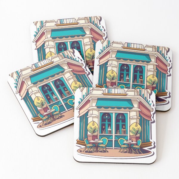 Item preview, Scenic Parisian Cafe Impressionist Art designed and sold by NiftyWrx.