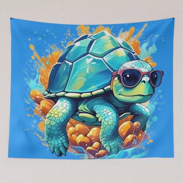 Item preview, The Stylish Turtle Flare  with sunglass designed and sold by Casanova7000.