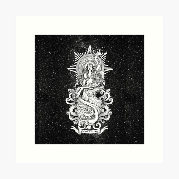 Item preview, Aquarius (zodiac sign) designed and sold by Asenart.