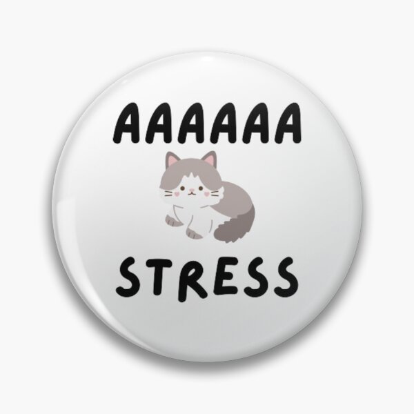 Item preview, Stressed Cat  designed and sold by vanvanxoxo.