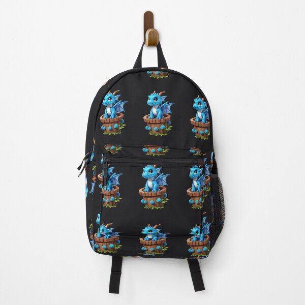 Item preview, Funny blue dragon designed and sold by EightMustangs.