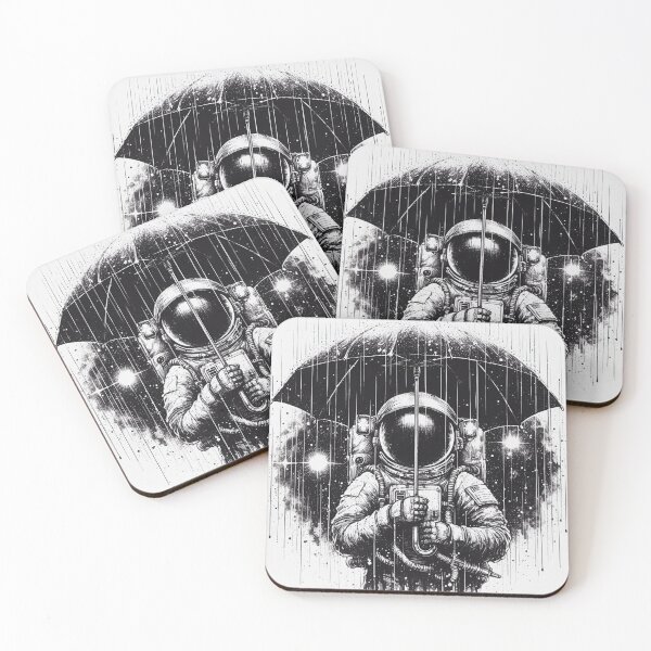 Item preview, Drawn astronaut designed and sold by ArtistsShop1.