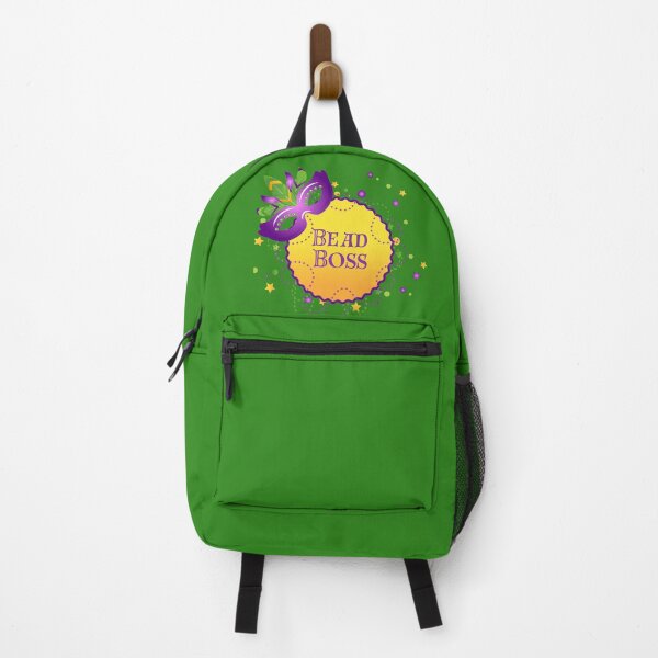Item preview, Mardi Gras Bead Boss with Mask designed and sold by Seedcap7.