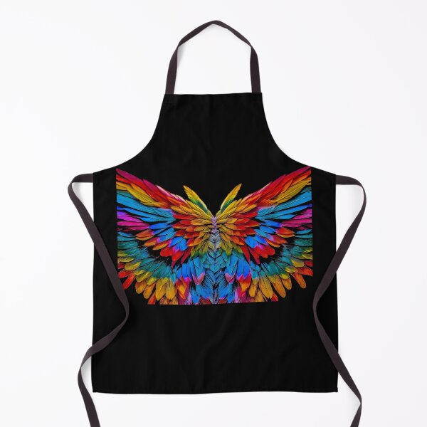 Item preview, Rainbow Wings Logo designed and sold by Zenvo.