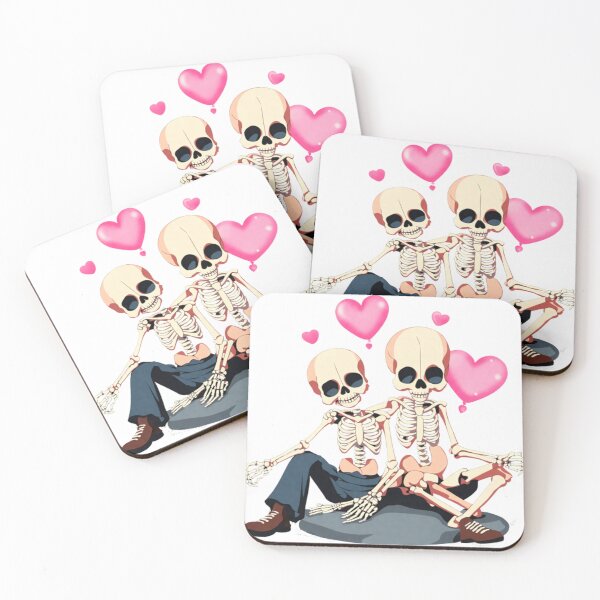 Item preview,  Preppy Skeleton couple in love designed and sold by otmanov4u.