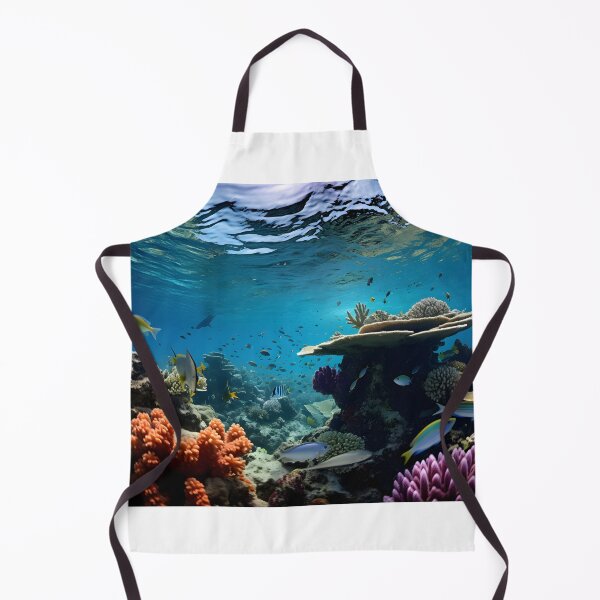 Item preview, A coral reef with fish and corals designed and sold by johndesign88.