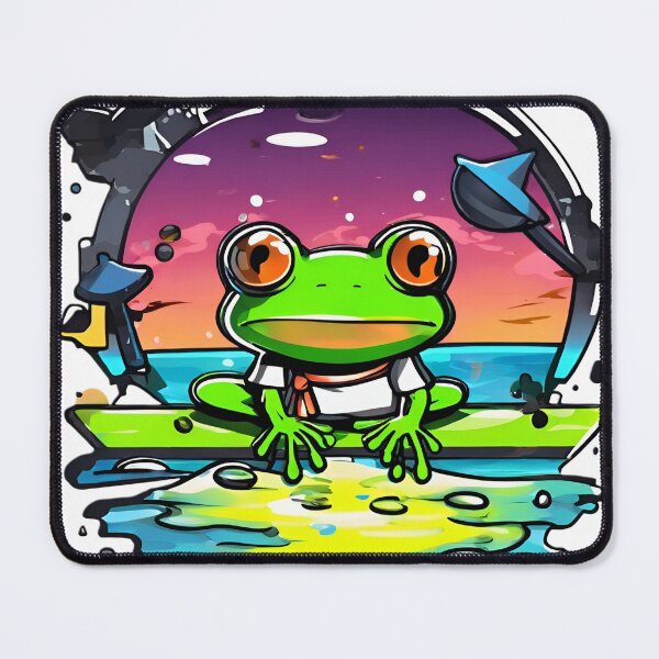 Item preview, Frogscape Wonders: Artistic Amphibian Delights(3) designed and sold by CoolEnthusias.