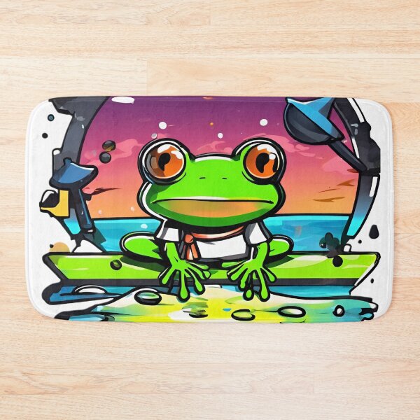 Item preview, Frogscape Wonders: Artistic Amphibian Delights(3) designed and sold by CoolEnthusias.