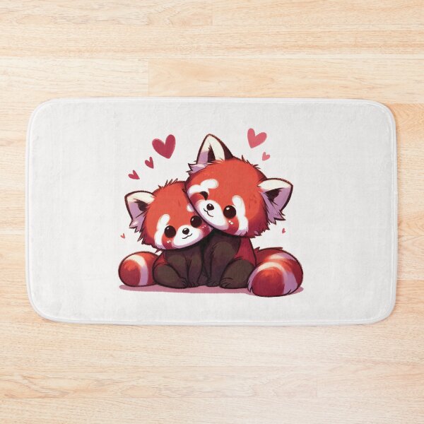 Item preview, Red Panda Couple Valentine's Day designed and sold by LemuellTrends.