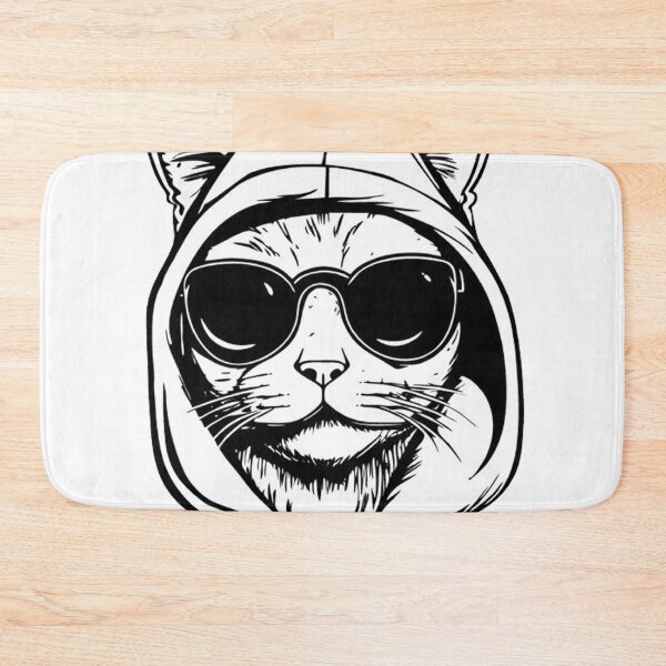 Item preview,  Cool Cat with Glasses designed and sold by otmanov4u.