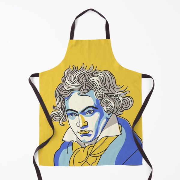 Item preview, Ludwig van Beethoven - Famous classic musician Illustration in vector style designed and sold by GreissDesign.
