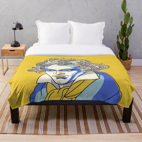 Item preview, Ludwig van Beethoven - Famous classic musician Illustration in vector style designed and sold by GreissDesign.