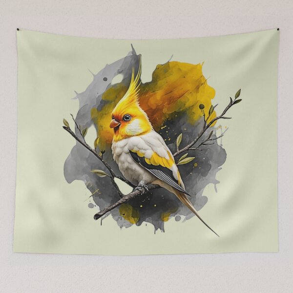 Item preview, Vibrant cockatoo  designed and sold by NiRia Spot.