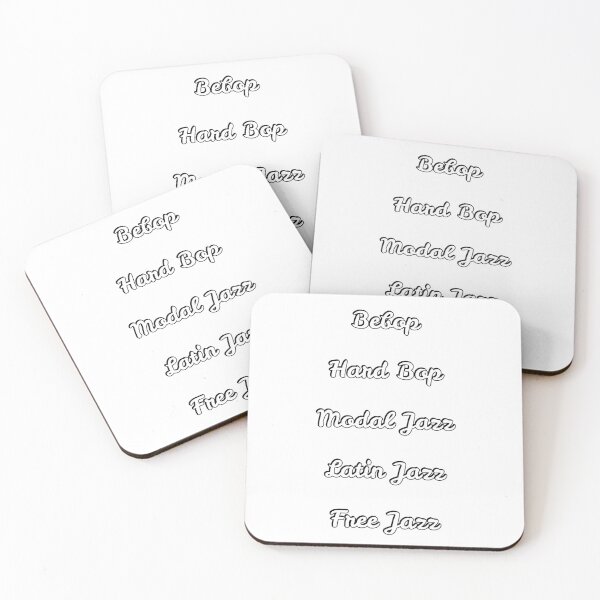 Item preview, Jazz pack - Bebop, Hard Bop, Modal Jazz, Latin Jazz, Free Jazz designed and sold by Inspirationmotivation.