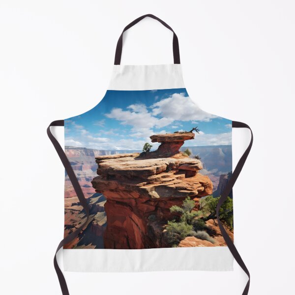 Item preview, A rock formation with trees on top of it designed and sold by johndesign88.