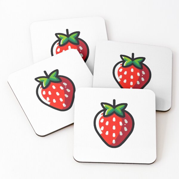 Item preview, Cute kawaii strawberry designed and sold by Ingridpd.