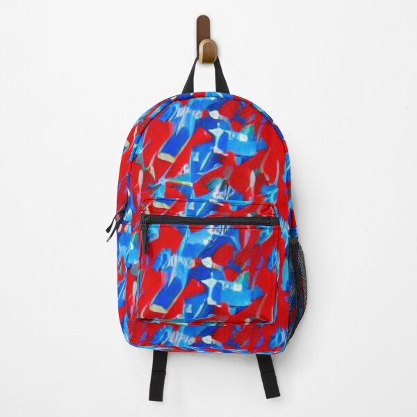 Item preview, Abstract Red and Blue Pattern designed and sold by calibrit.