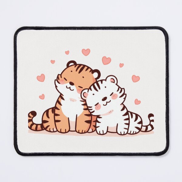Item preview, Tiger Couple Valentine's Day designed and sold by LemuellTrends.