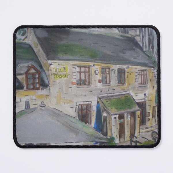 Item preview, the Trout inn Oxford  designed and sold by redhoodgirl.