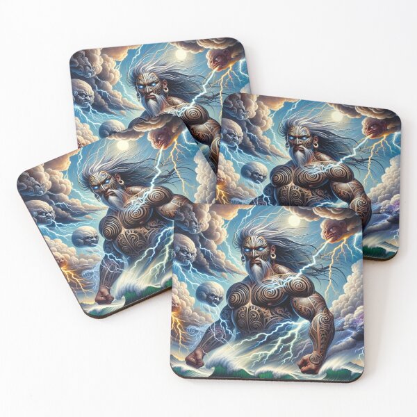 Item preview, Tāwhirimātea, god of the weather designed and sold by Easotasi.