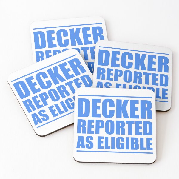 Item preview, Decker Reported As Eligible designed and sold by sheprint.
