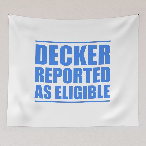 Item preview, Decker Reported As Eligible designed and sold by sheprint.